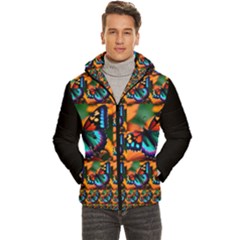 45207 Mirror28 Men s Hooded Quilted Jacket