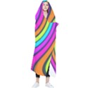 Swirl Twirl Design Pattern Waves Wearable Blanket View1