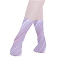 Marble Texture Marble Painting Smooth Crew Length Tube Socks View3