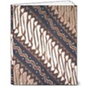 Batik Indonesian Culture Indonesia Authentic 8  x 10  Hardcover Notebook View1
