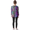 Abstract candies Kids  V Neck Casual Top View2