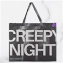 Creepy Night Zipper Large Tote Bag View1
