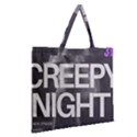 Creepy Night Zipper Large Tote Bag View2