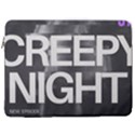 Creepy Night 17  Vertical Laptop Sleeve Case With Pocket View1