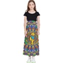 Dead Dancing Bears Grateful Dead Pattern Kids  Flared Maxi Skirt View1
