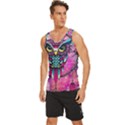 Owl Dreamcatcher Men s Wide Collar Tank Top View2