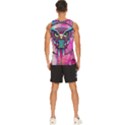 Owl Dreamcatcher Men s Wide Collar Tank Top View4
