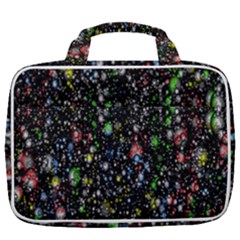Illustration Universe Star Planet Travel Toiletry Bag With Hanging Hook