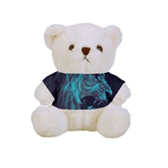 Angry Male Lion Predator Carnivore Full Print Tee For Cuddly Teddy Bear