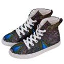 Bird Peacock Feathers Men s Hi-Top Skate Sneakers View2