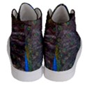 Bird Peacock Feathers Men s Hi-Top Skate Sneakers View4