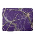 Realtree Camo Purple Pink Realtree Camo 15  Vertical Laptop Sleeve Case With Pocket View1