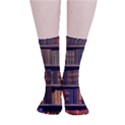 Library Book Smooth Crew Length Tube Socks View1