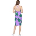 Grateful Dead Bears  Pattern Bodycon Cross Back Summer Dress View2