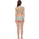 Corgi Boba Tea Bubble Tea Kawaii Food Welsh Corgis Dog Pattern Low Cut Ruffle Edge Bikini Set View4
