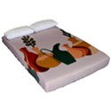 Drawing Botanical Fitted Sheet (Queen Size) View2