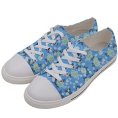 Pattern Texture Seamless Design Men s Low Top Canvas Sneakers