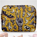 Yellow Template Design Make Up Pouch (Large) View1