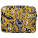 Yellow Template Design Make Up Pouch (Large) View2
