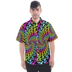 3d Grateful Dead 90 s Neon Dancing Bears Men s Short Sleeve Shirt