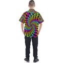 3d Grateful Dead 90 s Neon Dancing Bears Men s Short Sleeve Shirt View2