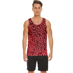 Drops Water Drops Trypophobia Men s Wide Collar Tank Top