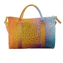 Rain Water Raindrops Droplets Carry-on Travel Shoulder Bag