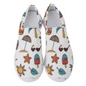 Summer Pineapple Fruit Tropical Women s Slip On Sneakers View1
