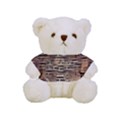 Textures Brown Wood Full Print Cuddly Teddy Bear View1