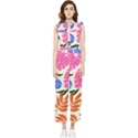 Tropical Sheets Summer Beach Women s Frill Top Chiffon Jumpsuit View1