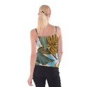Monstera Palm Leaves Plants Spaghetti Strap Top View2