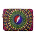 Grateful Dead Bear Pattern 14  Vertical Laptop Sleeve Case With Pocket View1