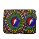 Grateful Dead Bear Pattern 14  Vertical Laptop Sleeve Case With Pocket View2