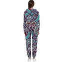 Seamless Pattern Paisley Decorative Cropped Zip Up Lounge Set View2