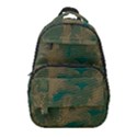 Seamless Pattern Pattern Leaves Carry-on Travel Backpack View1