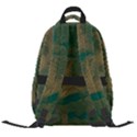 Seamless Pattern Pattern Leaves Carry-on Travel Backpack View2