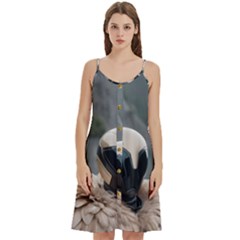 Digital Rebel  Women s Spaghetti Strap Pullover Cami Dress