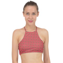 Olimedsalmn Halter Bikini Top