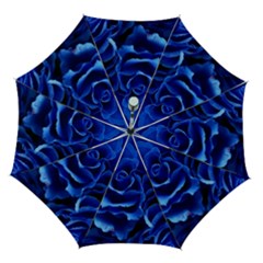 Roses Flowers Plant Romance Automatic Folding Umbrella With Case (medium)
