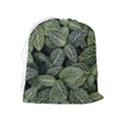 Leaves Foliage Botany Plant Drawstring Pouch (XL) View2