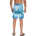 Dolphin Blue Sea Fantasy Men s Beach Shorts View4