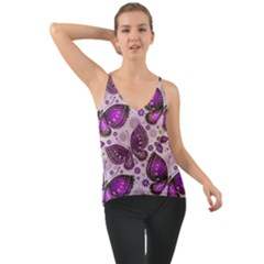 Butterflies Butterfly Insect Animal Nature Chiffon Cami