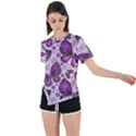 Butterflies Butterfly Insect Animal Nature Asymmetrical Short Sleeve Sports T-Shirt View1