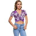 Butterflies Butterfly Insect Animal Nature Short Sleeve Foldover T-Shirt View1