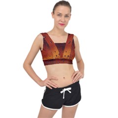 Water Drops, Lui, Amazing V-back Sports Bra