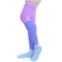 Pastel Colour, Blue, Lilac, Orange, Pastel, Pink, Romance Thigh High Stockings View3
