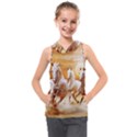 Seven Horses, Sun Kids  Sleeveless Hoodie View1