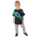 Shree Krishna, Feather, Lord, Rainbows Kids  Raglan T-Shirt View1