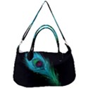Shree Krishna, Feather, Lord, Rainbows Removable Strap Handbag View2