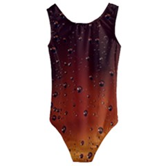 Water Drops, Lui, Amazing Kids  Cut-out Back One Piece Swimsuit
